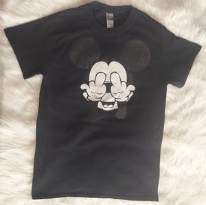 Custom Mickey Graphic T Shirt
